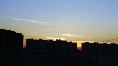 Bulutlar Timelapse şehir