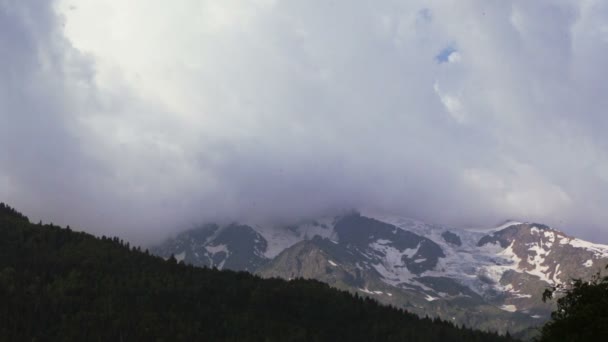 Timelapse glaciär — Stockvideo