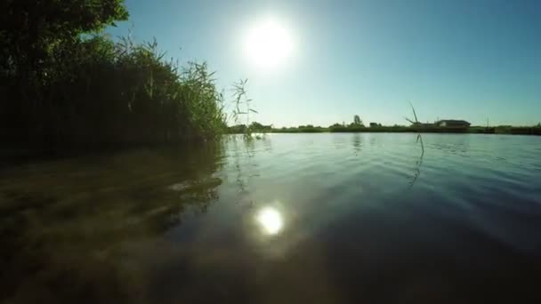 Річка банку — стокове відео