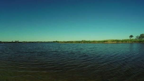 Playa del río — Vídeo de stock