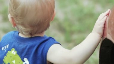 Bebek üzerinde piknik