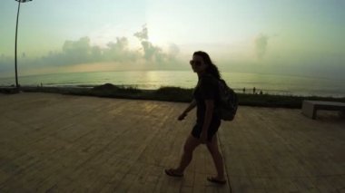 Batum Boulevard akşam