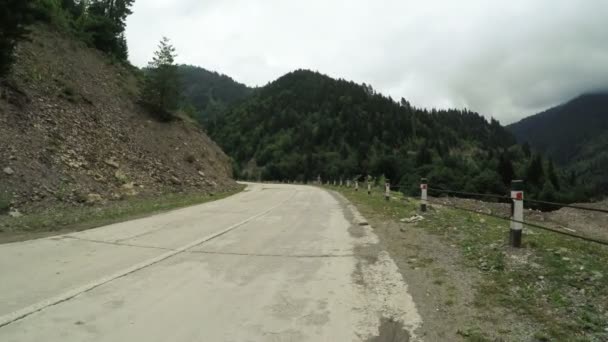 Mountain road tur — Stockvideo