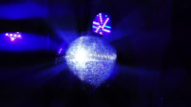 Disco mirror ball — Stock videók