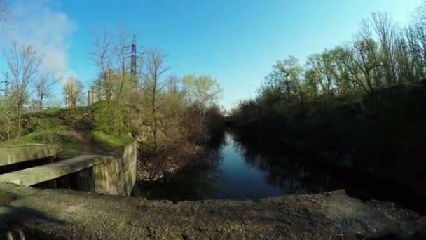 Koelvermogen kanaal — Stockvideo