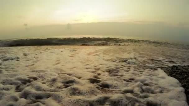 Mare apus de soare seara — Videoclip de stoc