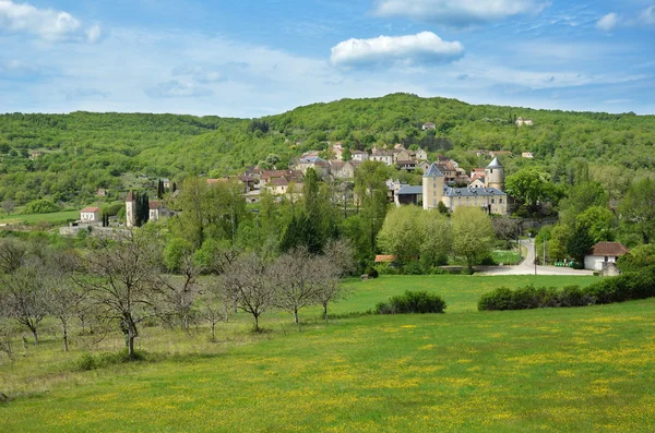 The French village Saint Medard — Stock Photo, Image