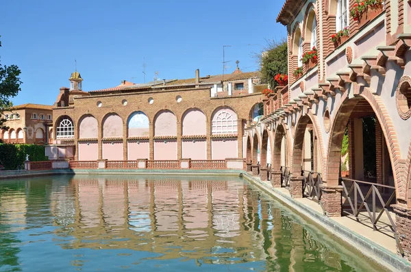 스페인 스파 리조트 타에의 로마 목욕 — 스톡 사진