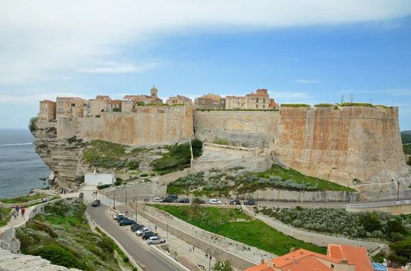 Oude citadel van Bonifacio — Stockfoto