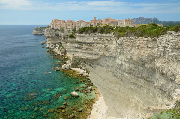 Litorale vicino a Bonifacio — Foto Stock