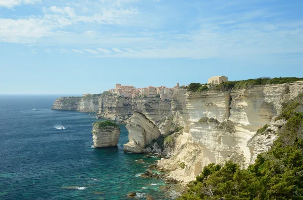 Litorale vicino a Bonifacio — Foto Stock