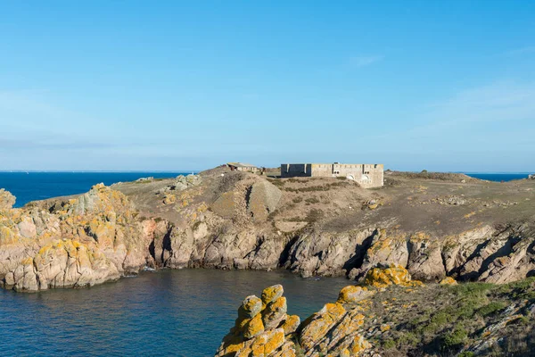 Visualizza Sull Isola Reduit Beniguet Houat Francia — Foto Stock