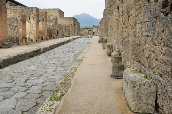 Ciudad restaurada Pompeya — Foto de Stock