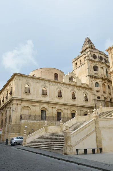 Estilo barroco siciliano da cidade de Noto Imagens De Bancos De Imagens Sem Royalties