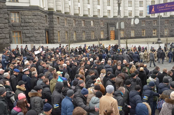 Marcia della dignità nella capitale ucraina — Foto Stock