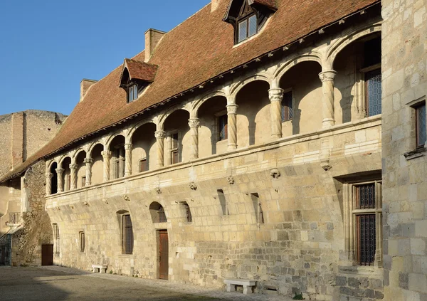 El castillo Enrique IV en Nerac — Foto de Stock