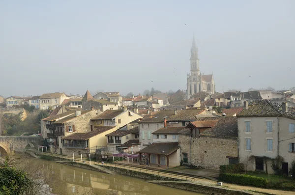 Starożytne miasto francuski Nerac — Zdjęcie stockowe