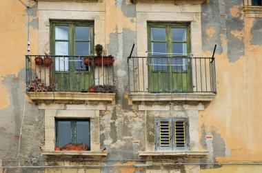 Antik kentin eski ev