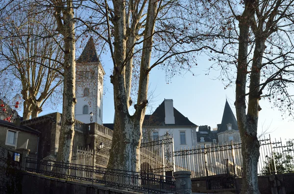 Královský hrad ve francouzském městě pau — Stock fotografie