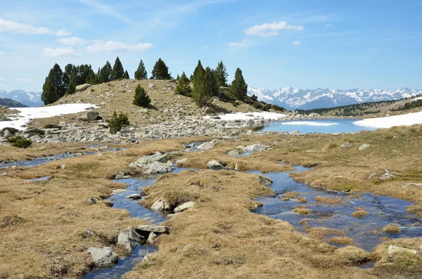 Glaciale landschap van de madriu-Claror-Perafitavallei — Stockfoto