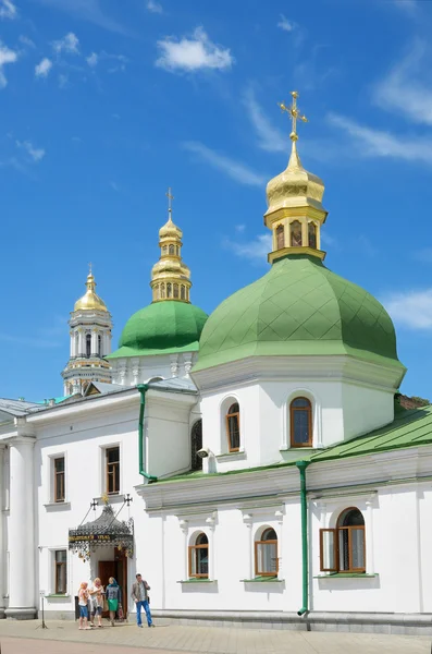 Zabytkowe kościoły Kijów Pechersk Lavra — Zdjęcie stockowe