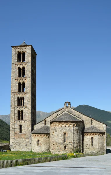 Kataloński romański kościół vall de Boi — Zdjęcie stockowe