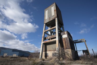 benim headframe Teruel, İspanya