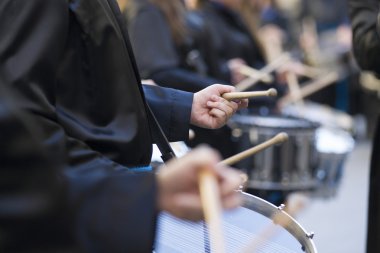 davul çalmayı insanlar closeup 