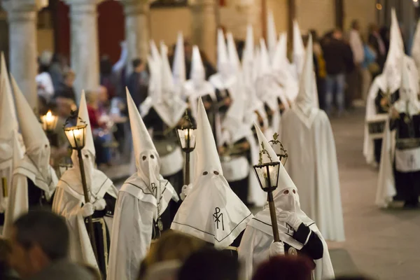 stock image Holy Week procession in Teruel, Spain