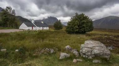 İskoçya Highlands Peyzajı - Glencoe - Zaman aşımı Videosu