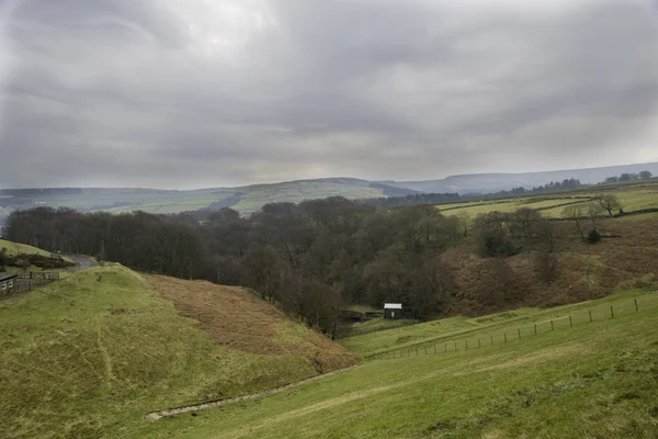Campo de West Yorkshire en primavera — Foto de Stock