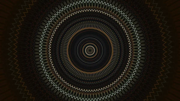 Gráficos de movimiento de ondas circulares sobre fondo negro, bucle sin costuras. Animación. Tecnología de sonido abstracta o grabadoras de audio, anillos de audio pulsantes, bucle sin costura. —  Fotos de Stock