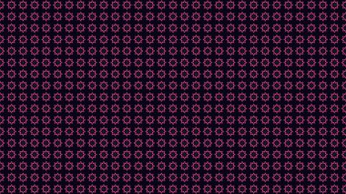 Dijital dünyada renk ve hareket kavramı. Animasyon. Hipnotik hareketlerle hareket eden çoklu renkli çok renkli soyut şekiller, koyu arkaplanda pürüzsüz bir döngü.