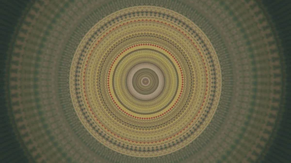 催眠円を拡大する抽象的な背景。アニメーション。催眠とマインドコントロールの概念、果てしなく流れるカラフルなリング. — ストック写真