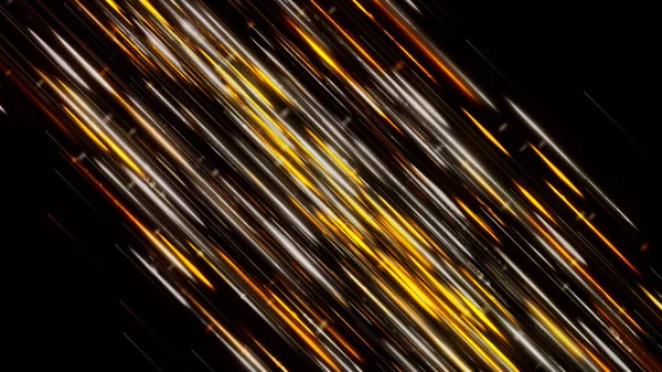 Futuristische sci-fi patroon met een gloeiende pilaar van kleurrijke gloeiende stralen, naadloze lus. Animatie. Diagonale stroom van neon mooie strepen. — Stockfoto