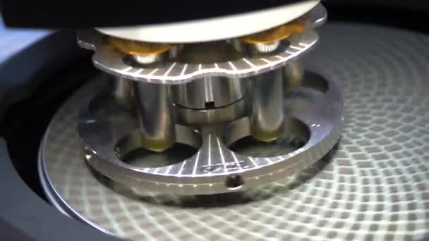 Närbild av medicinska prover inuti en mini centrifug. HDR. Kemisk eller medicinsk laboratorieutrustning, begreppet vetenskap. — Stockvideo