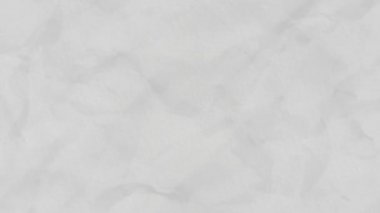 Durdurma etkisi olan buruşmuş kağıt arkaplanı taşımak. Animasyon. Beyaz buruşmuş kağıt parçasıyla soyut doku, pürüzsüz döngü.