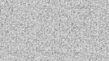 Motion background with moving geometric monochrome shapes, seamless loop. Animation. Dotted moving black lines like small snakes on white background.