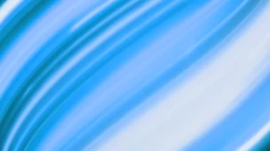 Renkli kavisli çizgiler akış içinde hareket eder. Animasyon. Kıvrımlı akıntıda hareket eden parlak çizgilerin güzel arka planı. Hızla hareket eden parlak çizgilerin enerji akışı