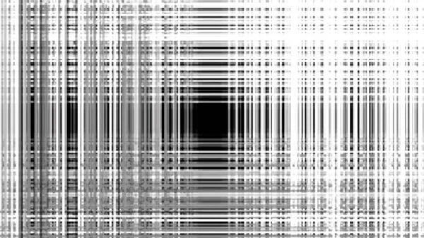 Blanco y negro Túnel de líneas horizontales y verticales blancas, fondo geométrico abstracto. Animación. Patrón monocromo con una cuadrícula de rayas cruzadas. túnel de líneas verticales monocromáticas VJ, abstracto — Foto de Stock