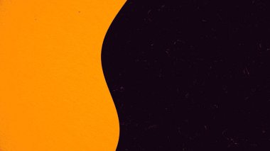 Siyah arkaplan üzerinde dalgalı çizgi şeklinde renkli arkaplan hareketleri. Animasyon. Birbirine yerleştirilmiş iki arka planın dalgalı hareketi yanılsaması. Siyah üzerine renkli arkaplan dalgalar halinde hareket ediyor