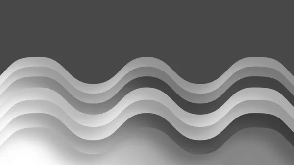 Wavy layers move up and down. Motion. Wavy layers with different shades of colors rise and fall changing background. Colored layers change backdrop — Stock Photo, Image