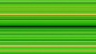 Merkezden hareket eden çizgilerle hipnotik animasyon. Animasyon. Parlak renkli çizgiler yatay olarak merkezden ayrılıyor. Yatay çizgilerin merkezden sapmasıyla parlak giriş
