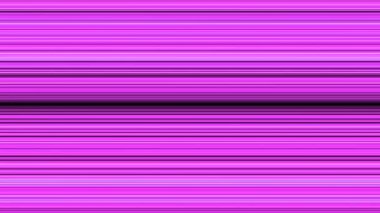 Merkezden hareket eden çizgilerle hipnotik animasyon. Animasyon. Parlak renkli çizgiler yatay olarak merkezden ayrılıyor. Yatay çizgilerin merkezden sapmasıyla parlak giriş