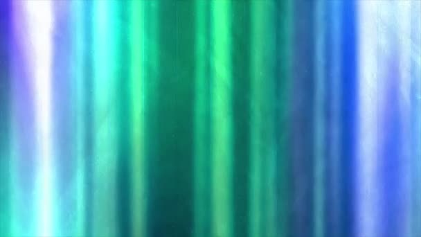 Unico sfondo colorato delle luci polari, anello senza soluzione di continuità. Mozione. Strisce luminose verticali di luce simili ad Aurora Borealis. — Video Stock