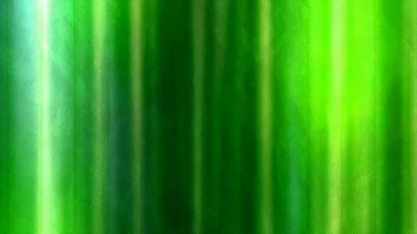 Parede brilhante desfocada abstrata da luz em tons verdes, laço sem emenda. Moção. Visualização da aura extraterrestre. — Fotografia de Stock