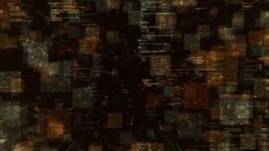 Siber uzayda bir sürü program kodu var. Animasyon. Veri için programlama ve kaynak anahtarlara daldırma. Matrix içinde programlama ve daldırma için arkaplan