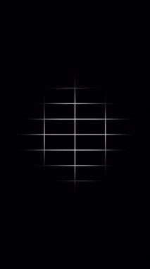 Siyah arkaplanda beyaz ızgara genişler ve solar