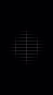 Siyah arkaplan canlandırmasında ızgara genişletiliyor