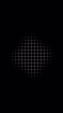 Siyah arkaplan canlandırmasında ızgara genişletiliyor